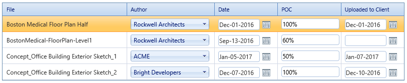 5. Files/Attributes Table