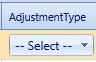 17. Adjustment Type Field