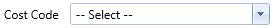 5. Cost Code Field