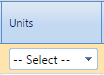 4. Units Field
