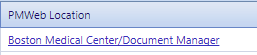 7. PMWeb Location Field