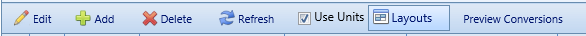 3. Budget Requests Details Tab Toolbar