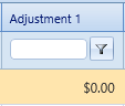 11. Adjustment 1 Field