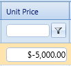 17. Unit Price Field