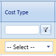 17. Cost Type Field