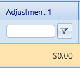 10. Adjustment 1 Field