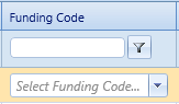 22. Funding Code Field