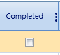 2. Completed Checkbox