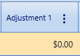 12. Adjustment 1 Field