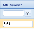 26. Mfr. Number Field