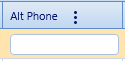 11. Alt Phone Field