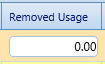 22.  Removed Usage Field