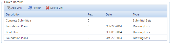 3. Linked Records Section