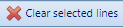 4. Clear Selected Lines Button