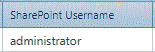 6. SharePoint Username Field