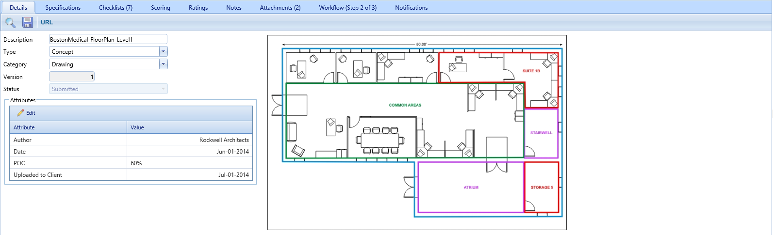 3. Document Manager Detail Tab