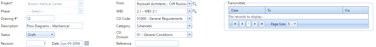 2. Drawing Lists Header Fields