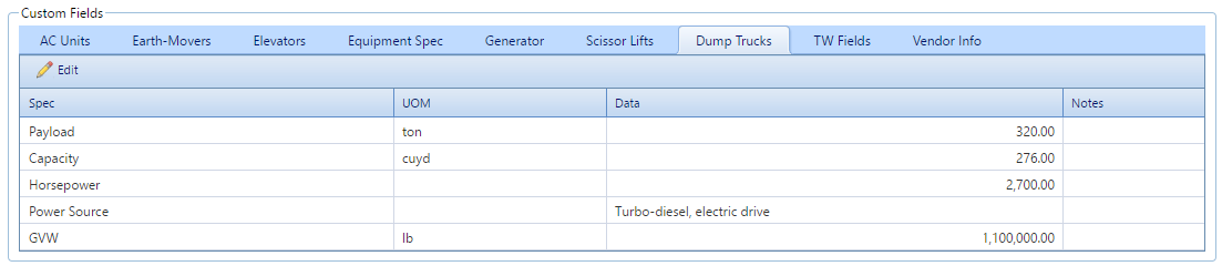 12. Custom Fields Section