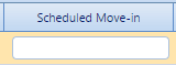 2. Scheduled Move-in Field