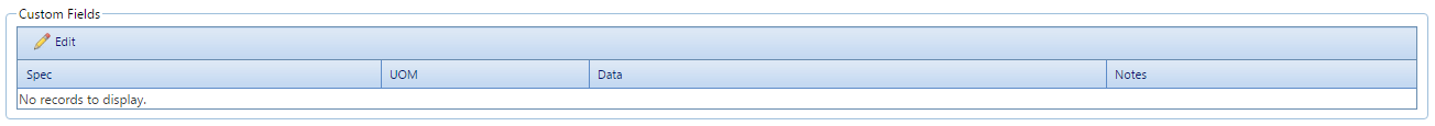 13. Custom Fields Section