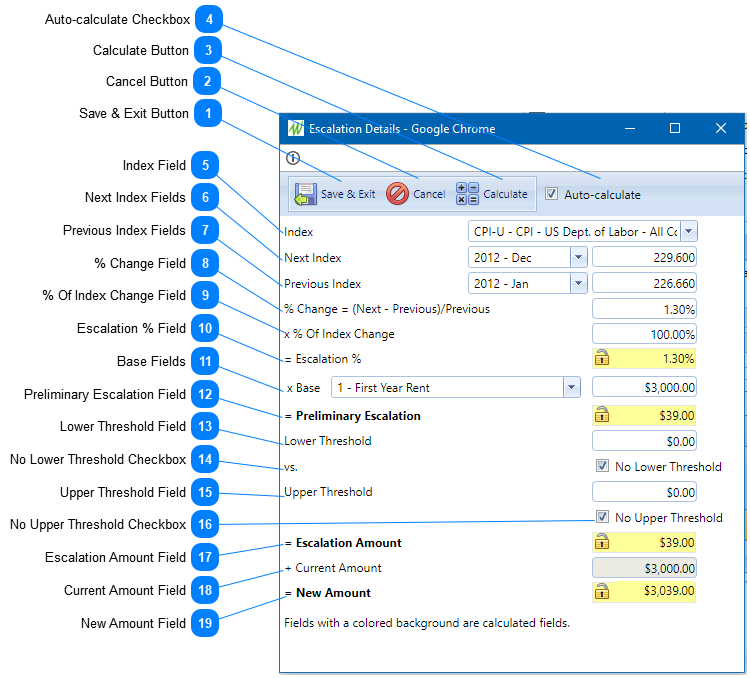 Escalation Details Dialog