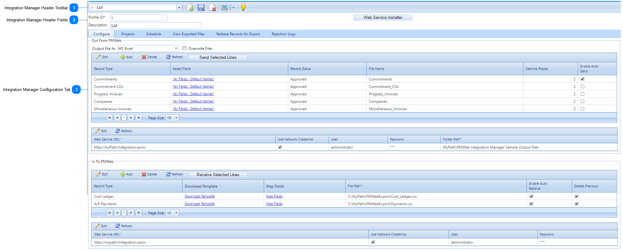 Integration Manager