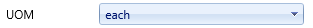 1. Estimating UOM Field