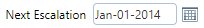 10. Next Escalation Field