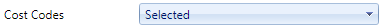 5. Cost Codes Field