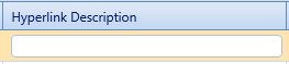 2. Hyperlink Description Field