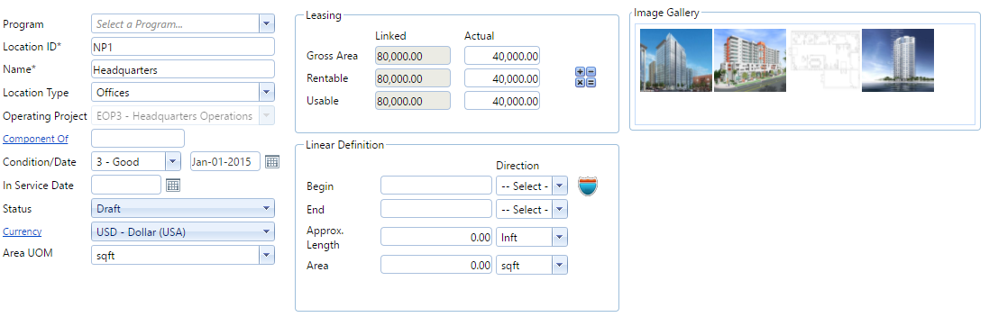 2. Locations Header Fields