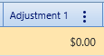 11. Adjustment 1 Field