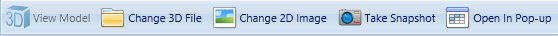 3. Model Manager 3D Viewer Tab Toolbar
