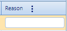 8. Reason Field