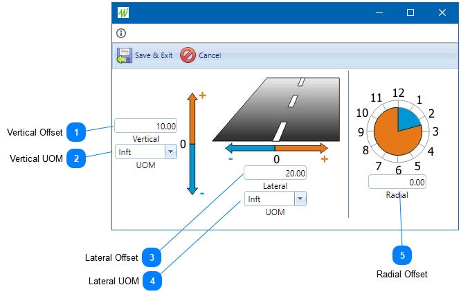 Offset Dialog