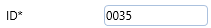 1. ID* Field