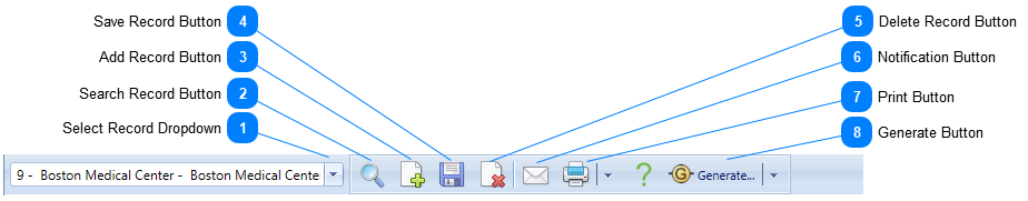 Pre-bid Header Toolbar