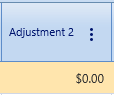 11.  Adjustment 2 Field