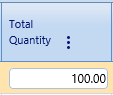 15. Total Quantity Field