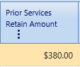 26.  Prior Services Retain Amount Field