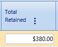 34.  Total Retained Field