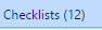 11. Checklists Tab