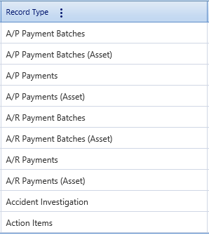 2. Record Type Field