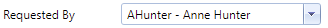 21. Requested By Field