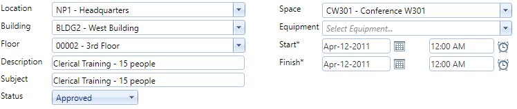 2. Reservation Requests Header Fields