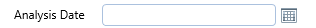 5. Analysis Date Field