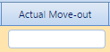 7. Actual Move-out Field