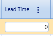 14. Lead Time Field