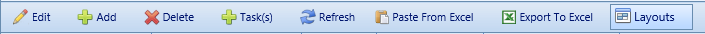 3. Timesheets Details Tab Toolbar