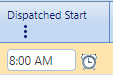 5. Dispatched Start Field